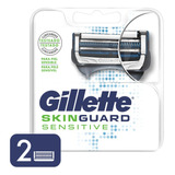 Repuestos De Afeitadora Gillette Skinguard Sensitive X2 Unid