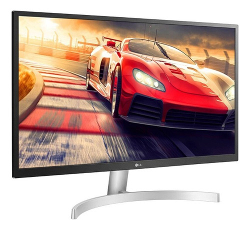 Monitor LG Gamer Led 27'' 4k Uhd Hdr10 Modelo 27ul500 Blanco