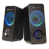 Gogroove Ub3 - Altavoces Led Para Ordenador De Sobremesa Y P