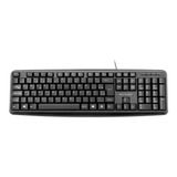 Teclado Slim Preto Usb Teclas Macias Tc065 Multilaser