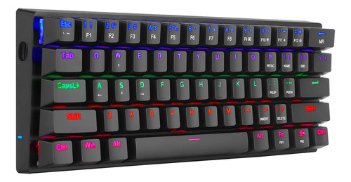 Teclado Mecanico T Dagger Arena Negro Switch Brown Español