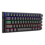 Teclado Mecanico T Dagger Arena Negro Switch Brown Español