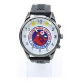 6pza Reloj Veracruz Tiburones Futbol Soccer Deportivo Caucho