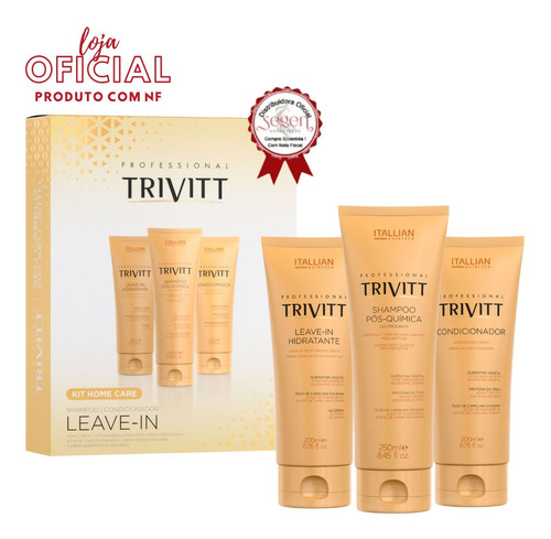 Kit Trivitt Shampoo Condicionador Living Italian Color