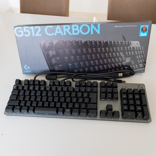 Teclado Logitech G512 Carbon Switch Gx Red