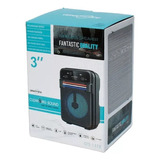 Bocina Gts-1372 Inalámbrica  Bluetooth Radio Usb Recargable