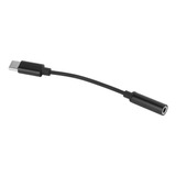 Cable Adaptador Trrs Hembra A Tipo C Macho De 3,5 Mm