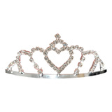 Tiara Noiva Strass Arco De Cabeça Coroa Princesa Daminha