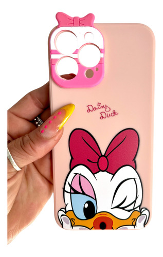 Funda Para iPhone 13/14pro Daisy Kiss C/protector De Cámaras