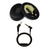 Kit De Repuesto Para Audífonos Bose Qc3 Cable + Almohadillas