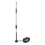 Antena Wifi 12dbi 3g 4g Aerea Sma Macho Rg174 700-2700mhz 5m