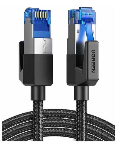 Cable Ethernet Cat8 Redondo Con Malla De Nylon 5m Ugreen