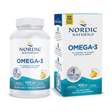 Omega-3 Limón - 120 Cápsulas Blandas - Epa, Dha - Salud Inmune,