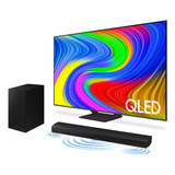 Combo Smart Tv 65  Qled 4k 65q65d 2024 + Soundbar Hw-b550/zd