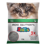 Piedritas Sanitarias Gatos Aglomerantes Zootec Combo X5 20kg