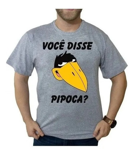 Camiseta Blusa Pica Pau - Jubileu Voce Disse Pipoca Fire2205