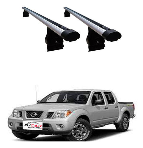 Barras Portaequipaje Alum 140cm Nissan Frontier D/c 2011-15