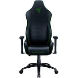 Silla Gamer Ergonómica Razer Iskur X Negro Cuero Sintético * Color Negro Material Del Tapizado Cuero Sintético