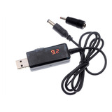 Cable Convertidor Usb Dc5v A 9v 12v Con Display De Voltaje P