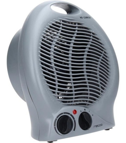 Termoventilador Eléctrico 1800 W Gris Recco