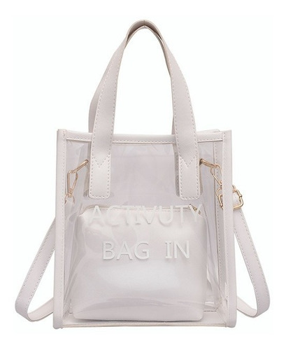 Bolso De Hombro De Mujeres Moda Crossbody Bolso Transparente