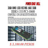  32gb Ddr3  1333  Ecc  Reg  Power  Edge  Dell   16x2 32gb