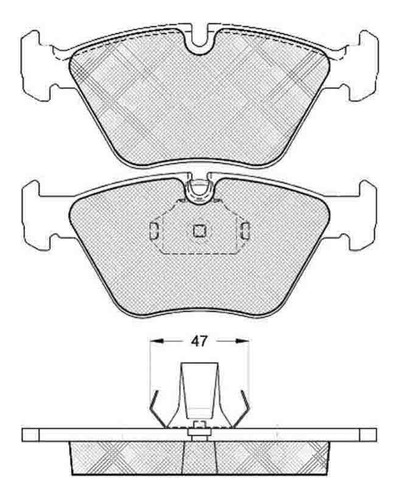 Pastillas De Freno Bmw Serie 3 320-330-touring-coupe-cabrio Foto 2