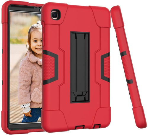 Funda Uso Rudo Soporte Para Galaxy Tab A7 Lite 8.7 T220 T225