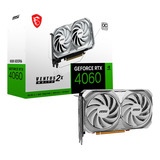 Gráfica Msi Rtx 4060 Ventus 2x White 8gb Oc 912-v516-030