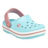 Zuecos Crocs Crocband Niña Celeste 2 Solo Deportes