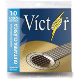 Juego Cuerdas De Acero Para Guitarra Marca Victor Modelo 10