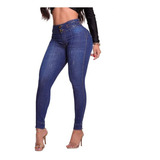 Calça Jeans Feminina Modelagem Levanta Modela Bumbum Linda C