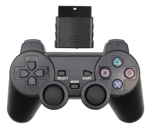 Controle Joystick Compatível Com Playstation 2 Sem Fio