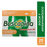 Buscapina Compostium Nf 10/325mg X 20 Comprimidos