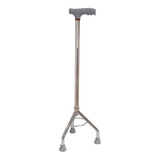 Baston Tripode Ortopedico Aluminio Regulable 3 Patas