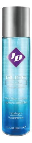 Lubricante Base Agua Hipoalergénico Id Glide 17oz Natural