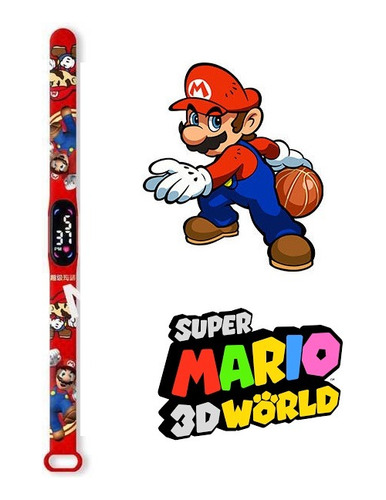 Reloj Mario Bross - Reloj Niño Digital - Super Mario
