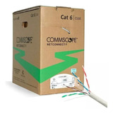 Cable Utp Cat 6 Commscope Amp 305 Metros Color Gris