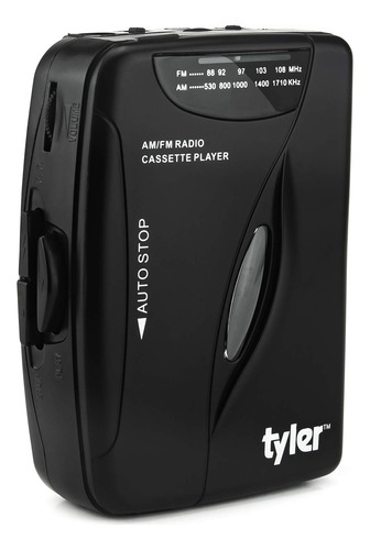 Tyler Tcp-02 - Reproductor De Cassette Estéreo Portátil -.