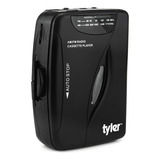Tyler Tcp-02 - Reproductor De Cassette Estéreo Portátil -.