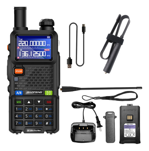 Bf Radios Largo Alcance 14.5w Upgrade Of Uv-5r Uhf/vhf Usb C