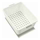 Madesmart Cesta De Tamaño Medio, Blanco, 1