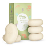 Natura Sabonete Barra Vegetal Mamãe E Bebê - 5x100g Cada 