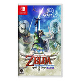 Jogo Switch The Legend Of Zelda Skyward Sword Hd Fisica