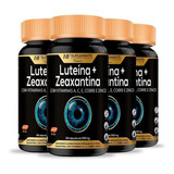 Kit 4x Luteina 20mg + Zeaxantina 3mg Vit A C E Cobre Selenio