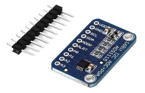 10 X Ads1115 Conversor Analogico Digital 16 Bit I2c Adc Ardu