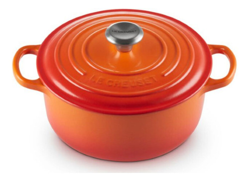 Panela Redonda Le Creuset 26cm Signature Cor Laranja