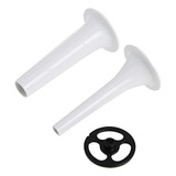 Accesorio Para Batidora De Pie Kitchenaid, 2 Tubos, Blanco