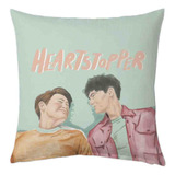 Heartstopper Cojin 40x40cm Almohada Pride Gay Lgbt