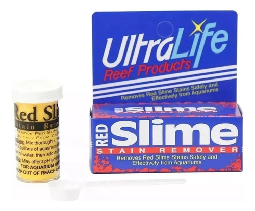 Red Slime Remover - Removedor De Algas Ultralife 20g
